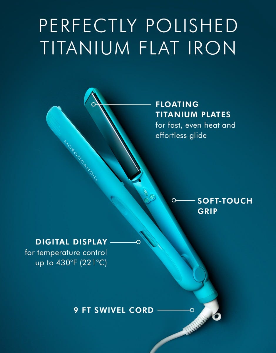 Perfectly Polished Titanium Flat Iron - Image 2